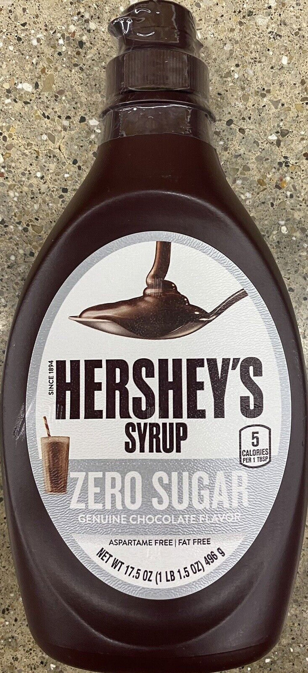 17.5 Oz Zero Sugar Chocolate Syrup T24565