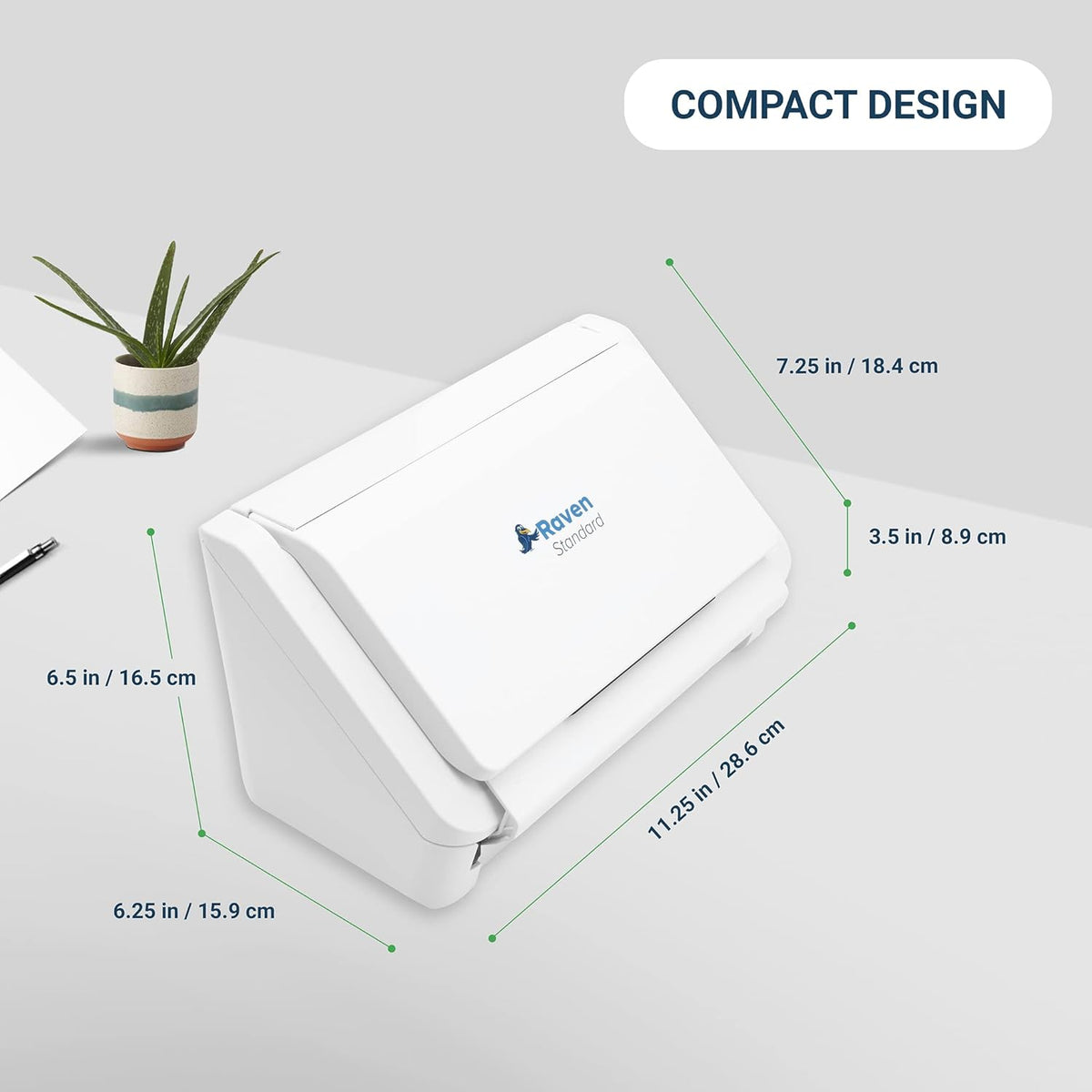 Document Scanner, Color, Duplex, Auto Document Feeder, USB D72561