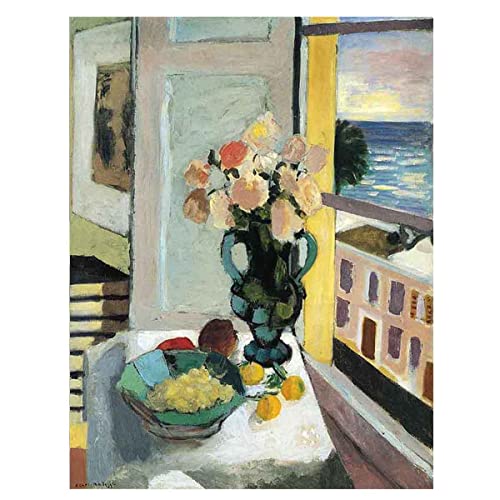 Canvas Print Vintage Poster Painting Wall Art Ready to Hang Framed 20x25cm Q333822