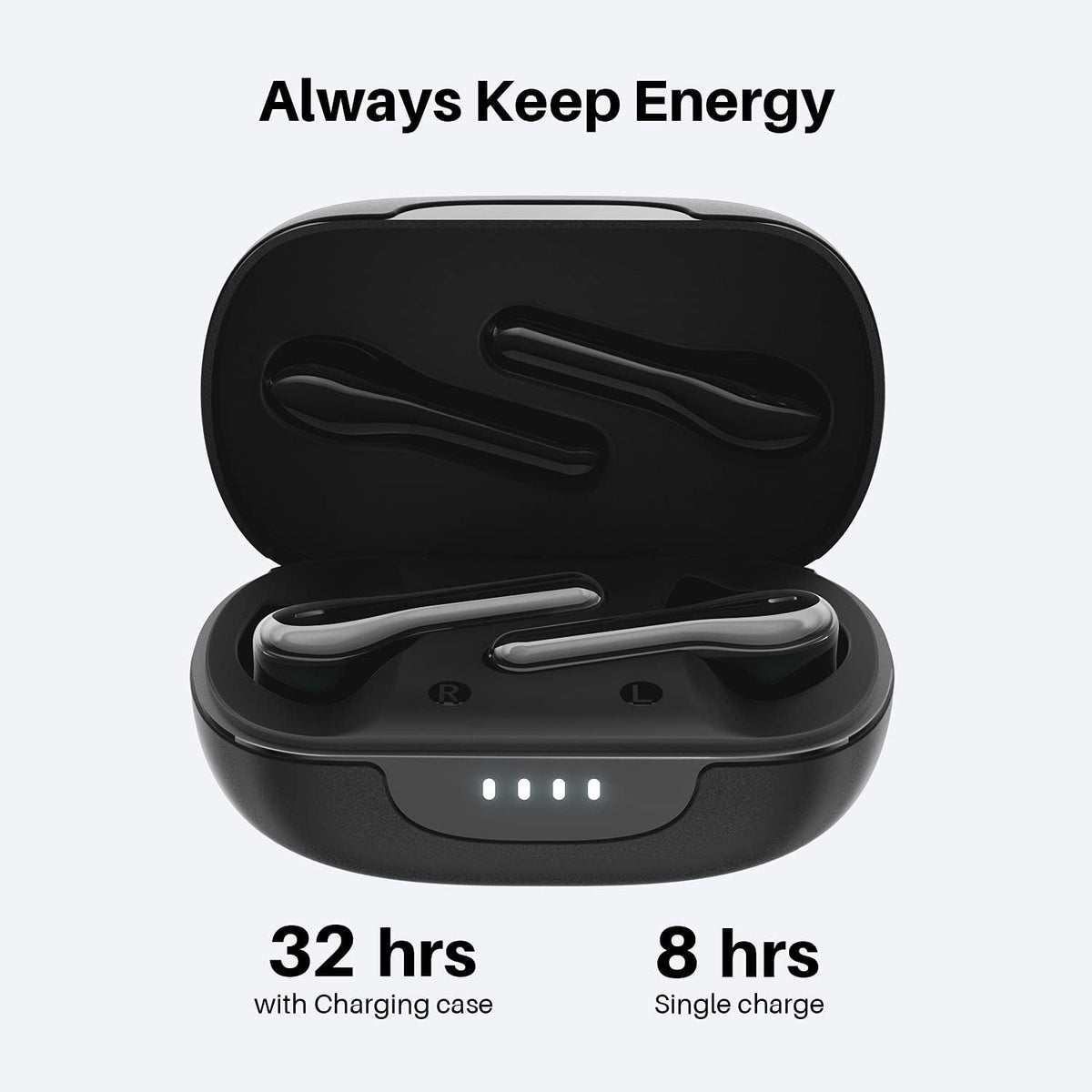 Wireless Bluetooth Earbuds 32H Playtime Pack of 2 B972