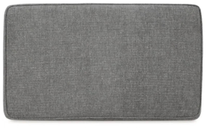 Chenille Smoke Ottoman B3970