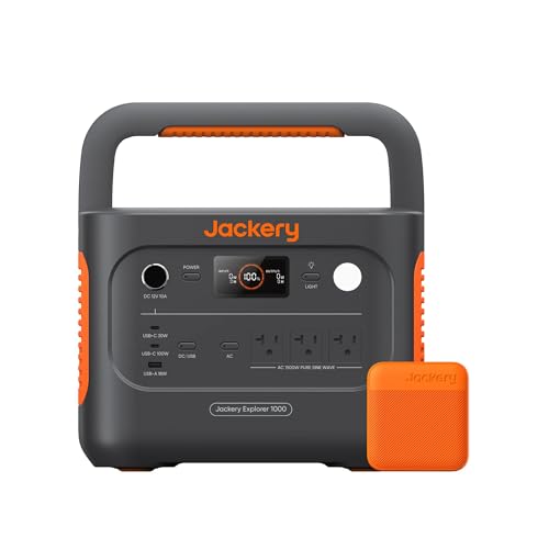 1070Wh Portable Power Station with 200W Solar Panel LiFePO4 Battery L652