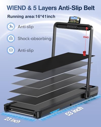 2 in 1 Smart Treadmill with 300lbs Capacity G938