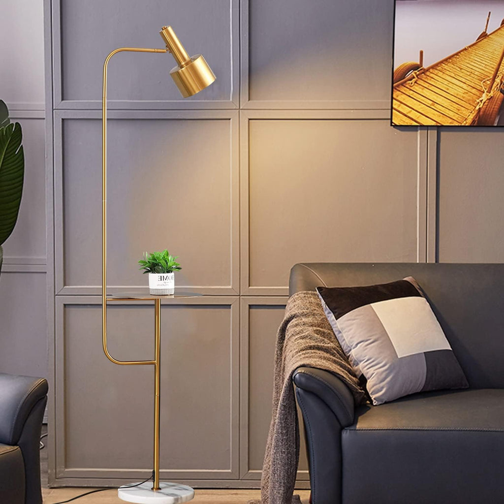 Floor Lamp with Tray and Foot Switch H115739