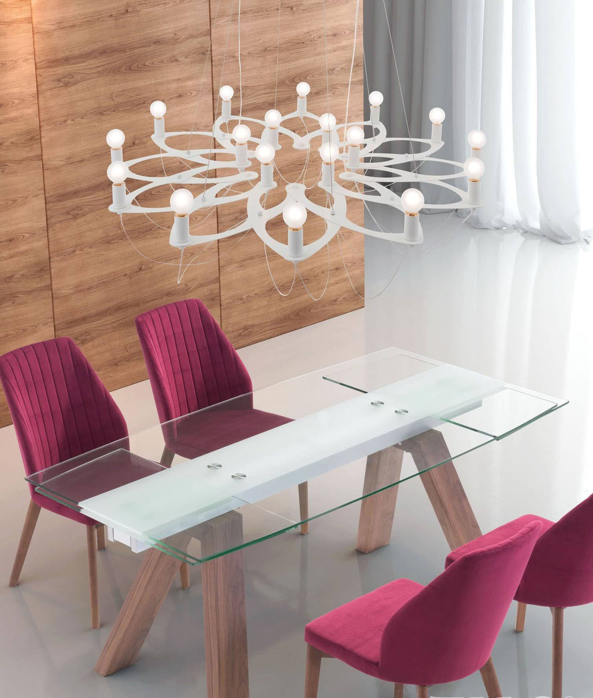 White Ceiling Lamp O5741