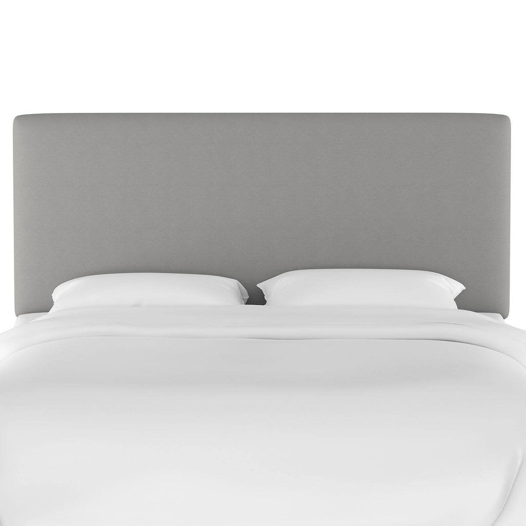 Navy Suede California King Headboard Z761