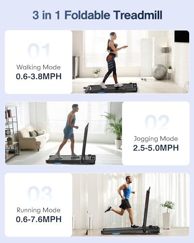2 in 1 Smart Treadmill with 300lbs Capacity G938