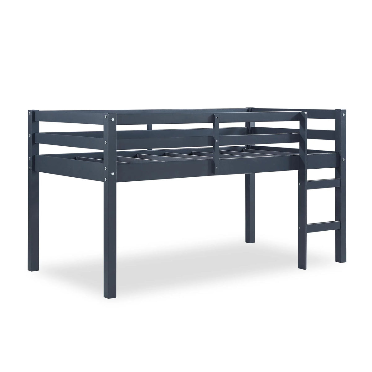 Blue Twin Loft Bed Q90537