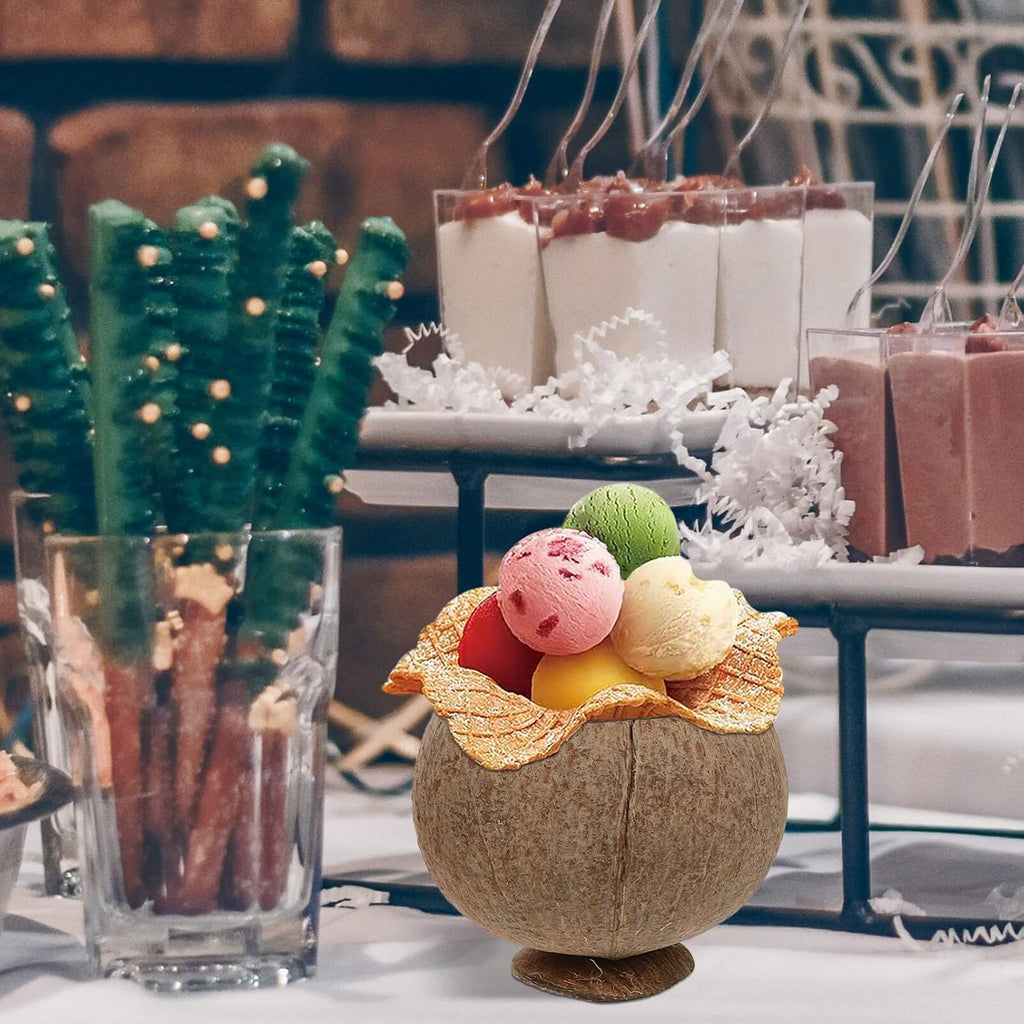 Natural Coconut Shell Cups O85025