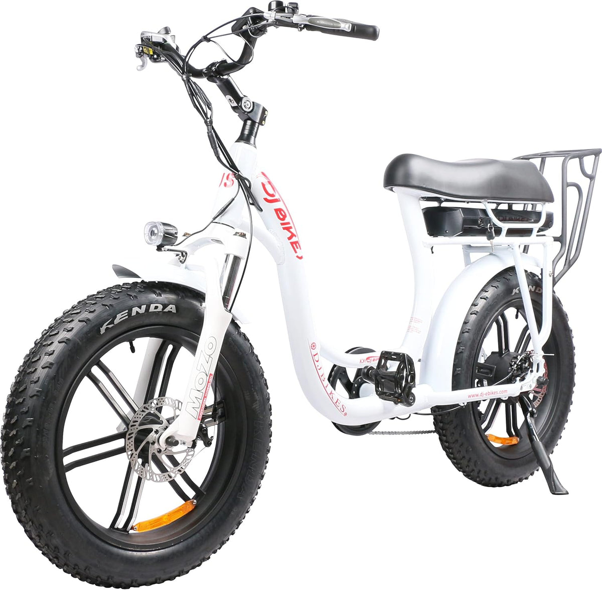 Pearl White 750W 48V 13Ah Electric Bicycle O348883