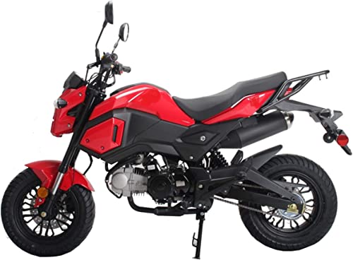 125cc Motorcycle Bike Dirt Bike Street Gas Bike Red Z9704