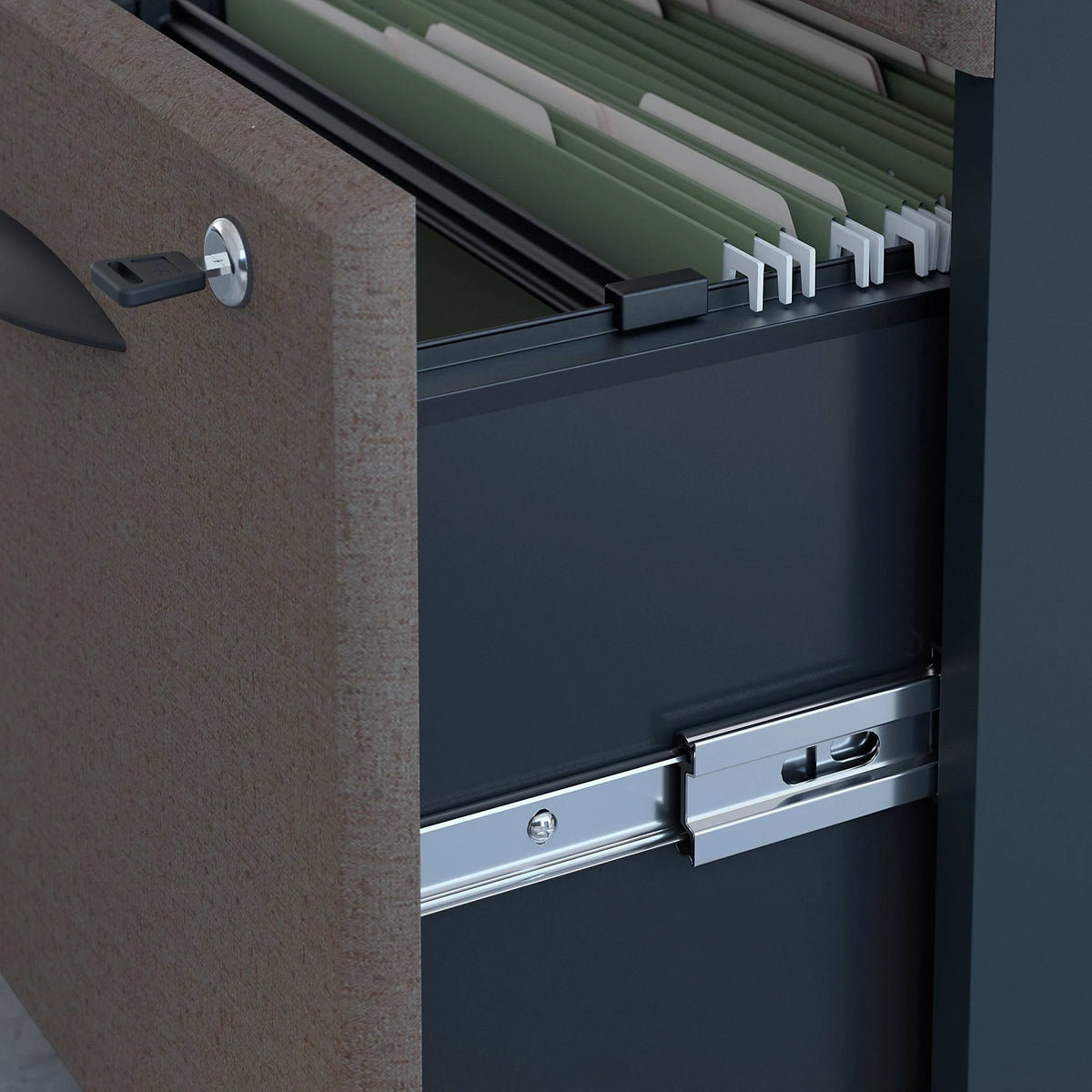2 Drawer Mobile File Cabinet Y73311