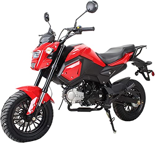 125cc Motorcycle Bike Dirt Bike Street Gas Bike Red Z9704