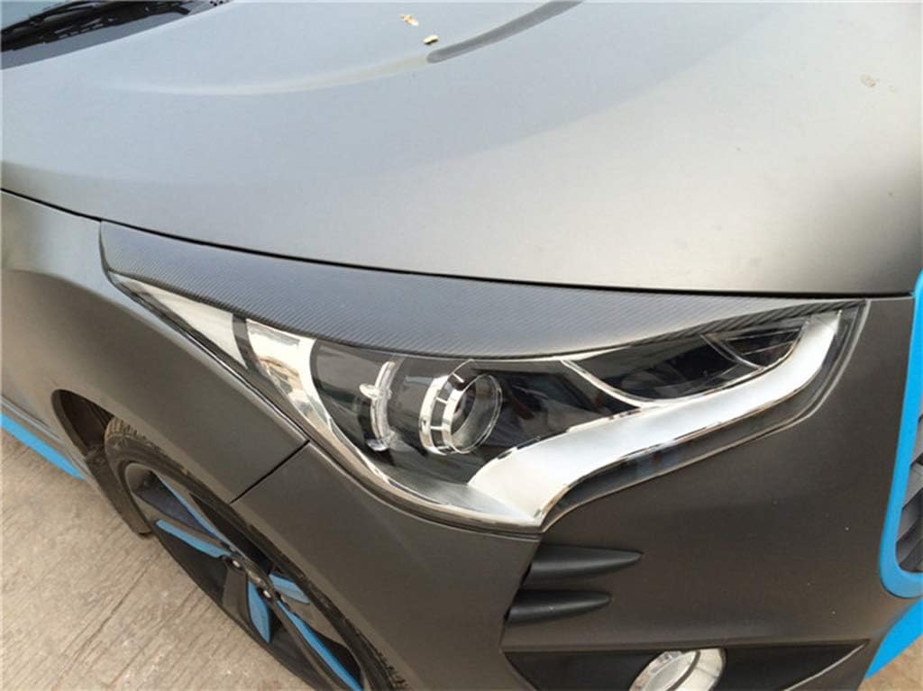 Real Carbon Fiber Headlight Eyelids T706