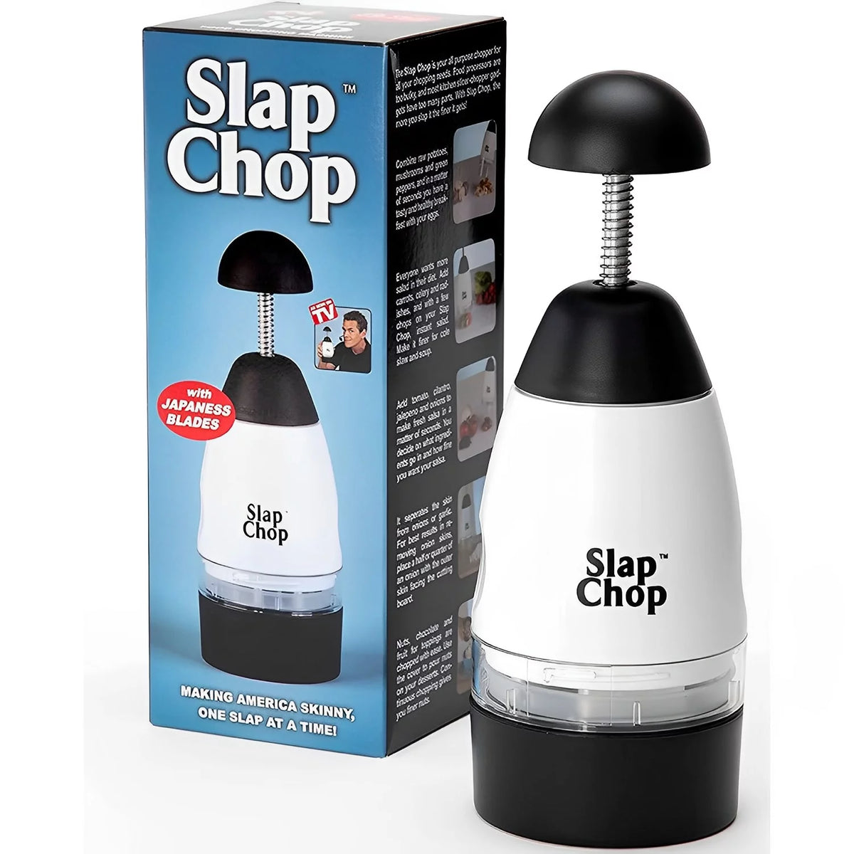 Slap Chop Slicer with Japanese Blades Vegetable Chopper H673