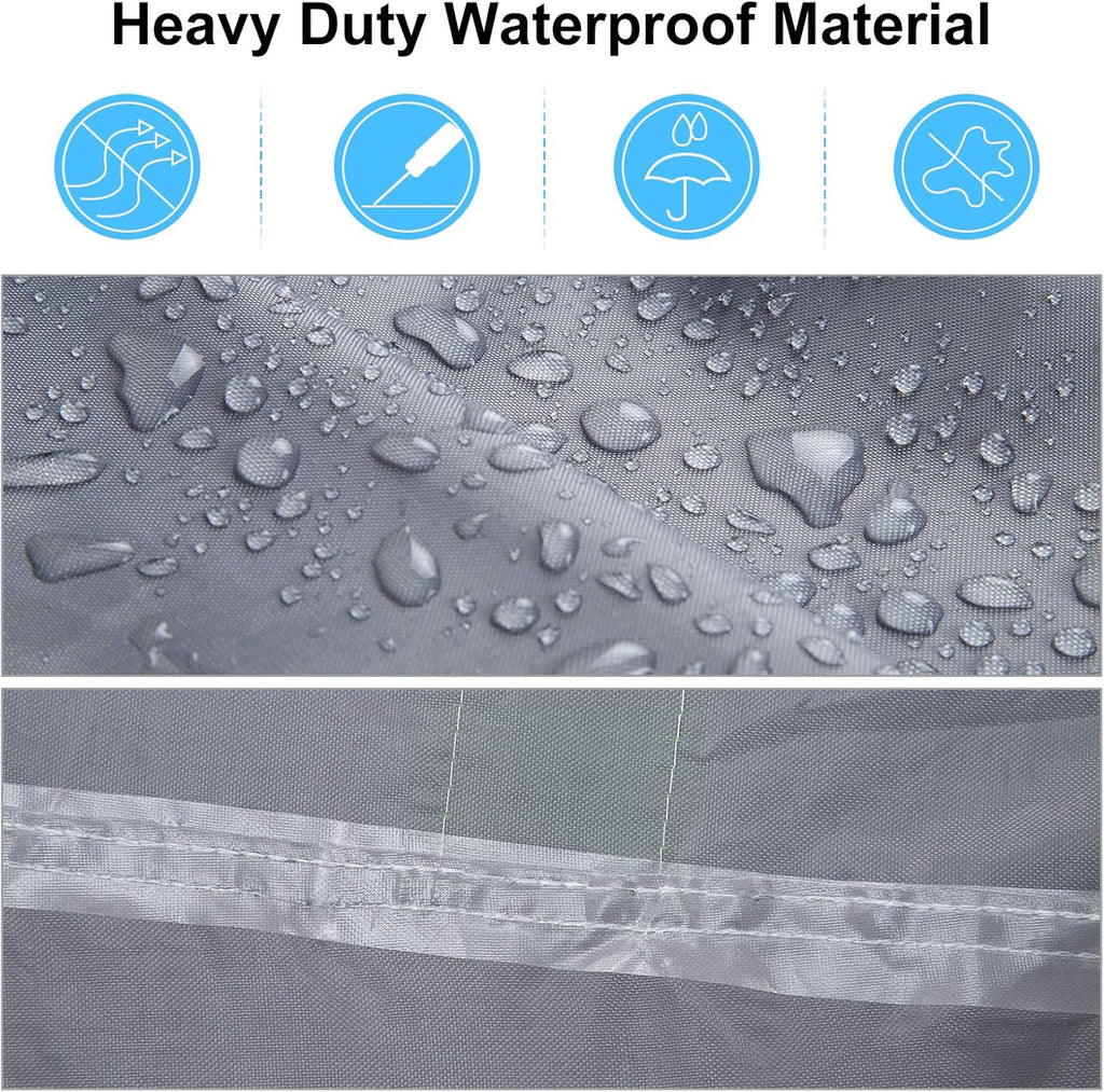 Waterproof 2 Door Car Cover with Windproof Straps C729