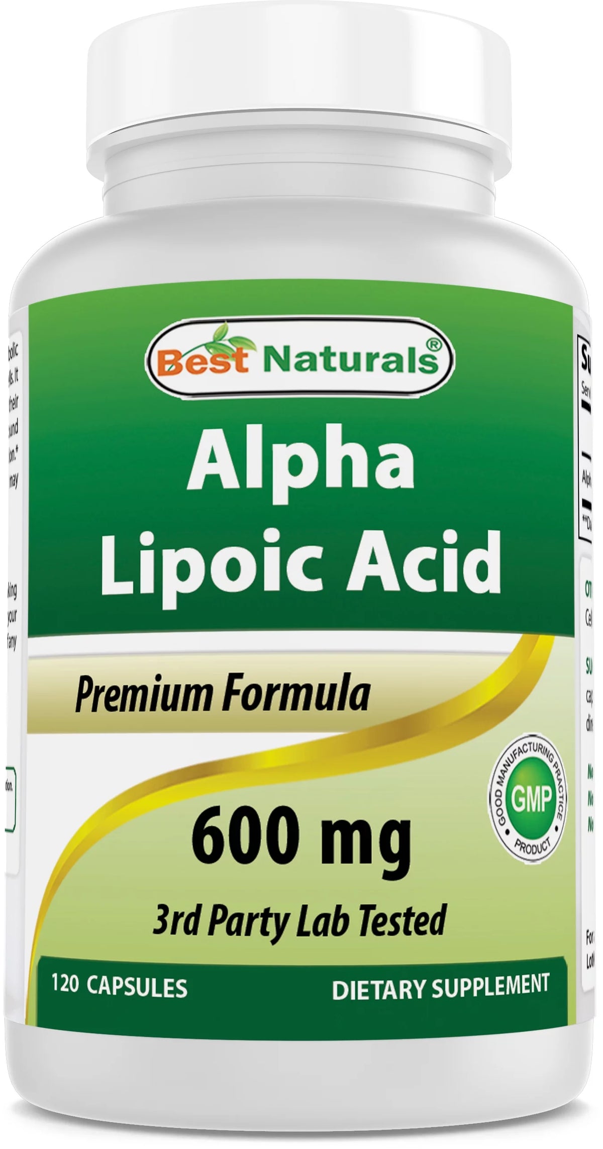 Alpha Lipoic Acid 600 mg 120 Capsules U331215