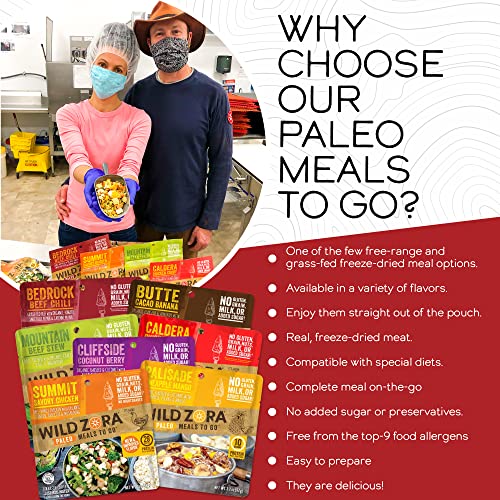 Variety 7-pack Freeze Dried Meals X6387