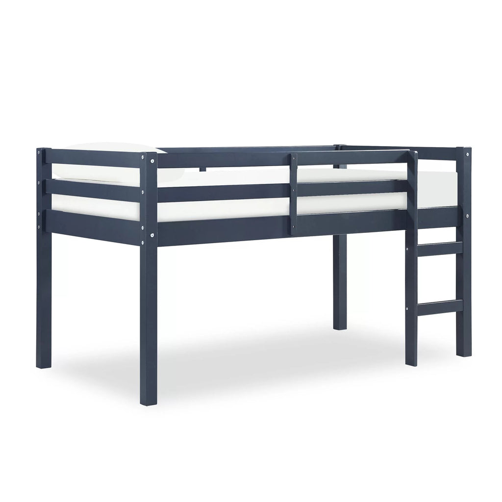Blue Twin Loft Bed Q90537