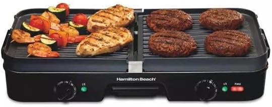 Black 3-in-1 Grill Griddle P33085
