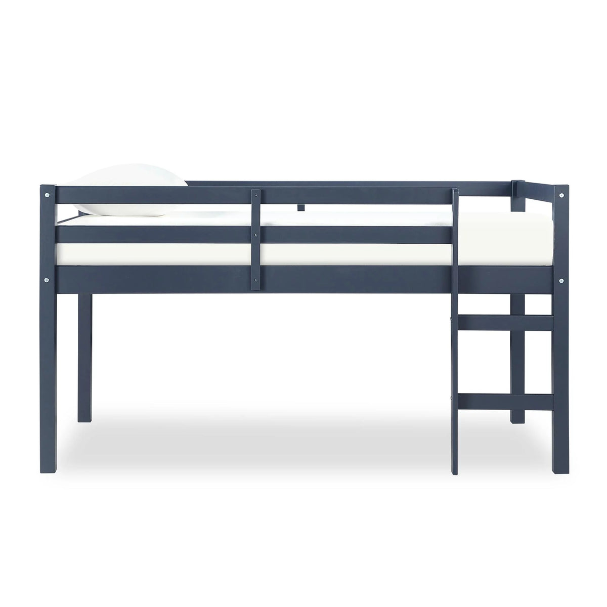 Blue Twin Loft Bed Q90537