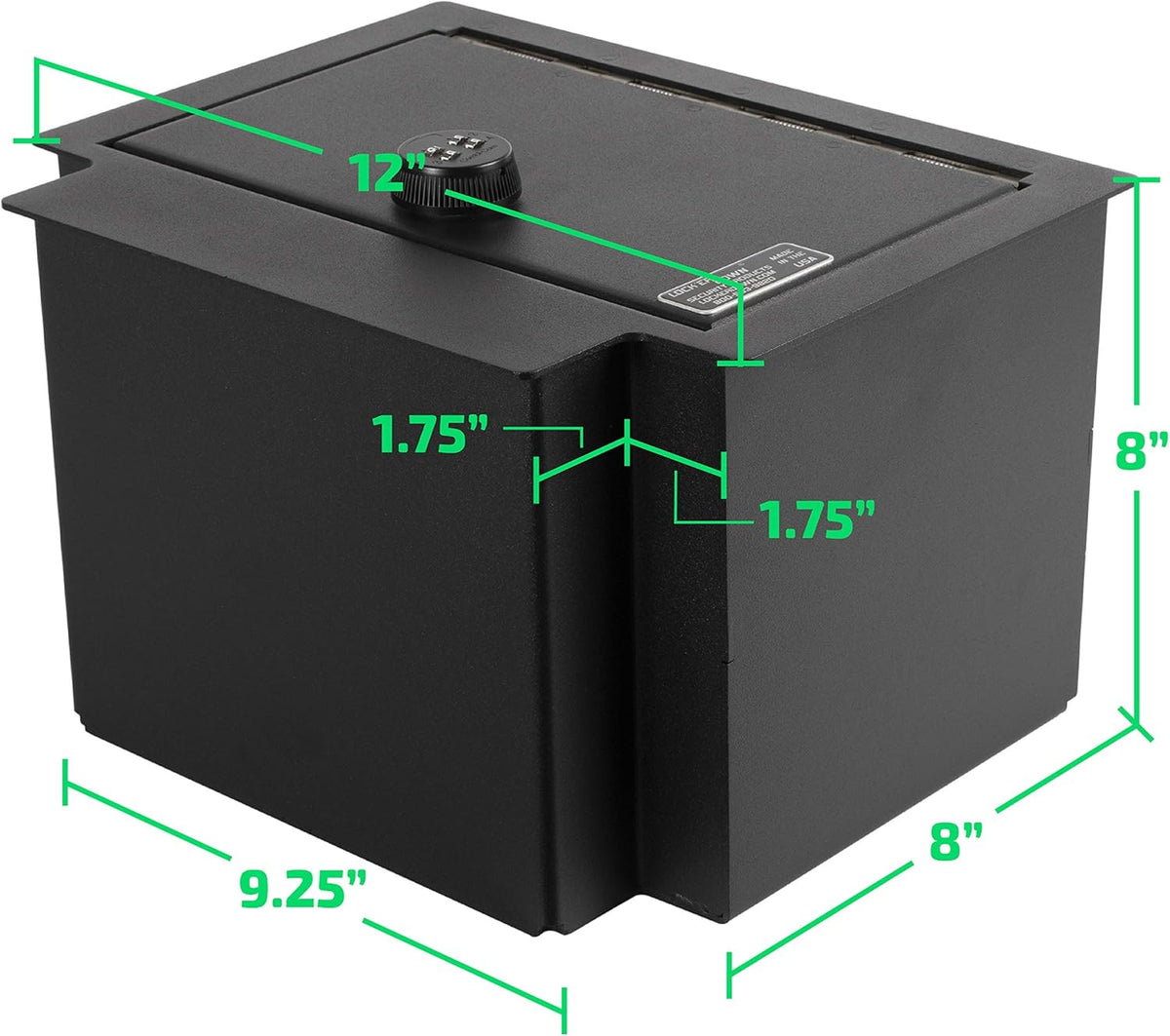 Console Safe with 4 Digit Combo K874404