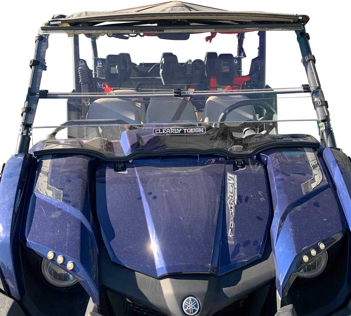 Folding Scratch Resistant Polycarbonate Windshield Z416