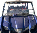 Folding Scratch Resistant Polycarbonate Windshield P452