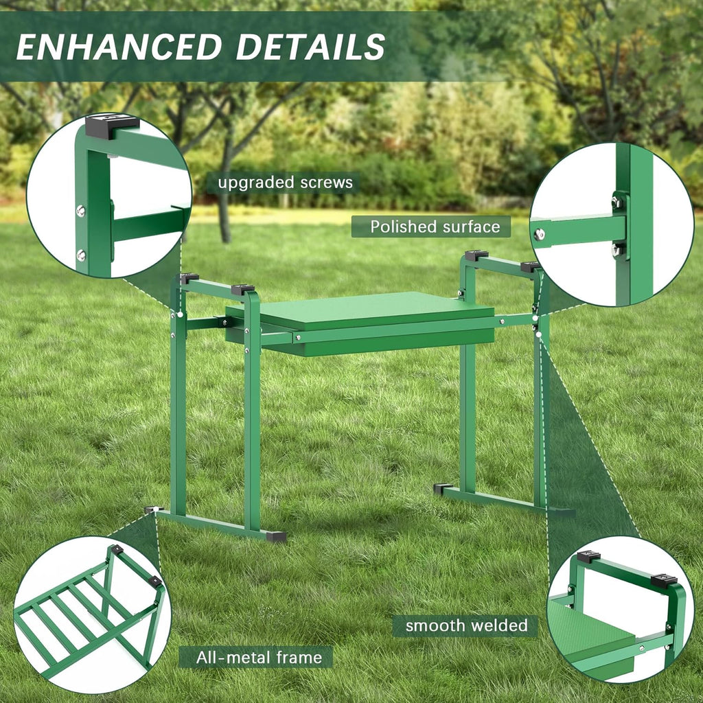 10.2" Wider Garden Kneeler and Seat with Handle O9967