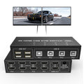 4 Port Dual Monitor HDMI KVM Switch 4K@60Hz I727496
