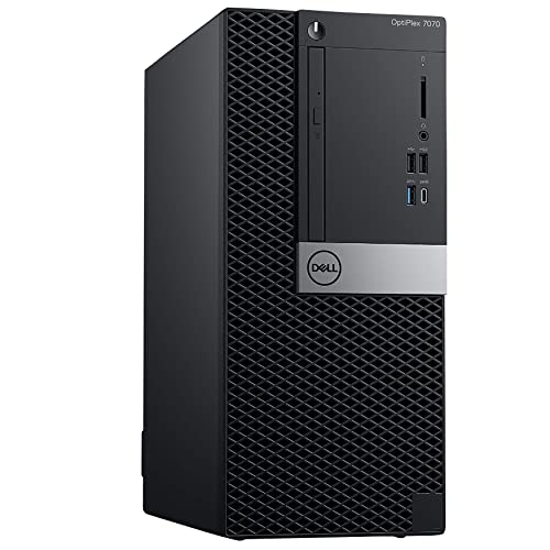 Dell Optiplex 7070 Tower Desktop Computer Intel i7-9700 32GB DDR4 RAM 1TB SSD Windows 11 Pro Internal Wi-Fi 6 PCIe Adapter (Renewed) S27215