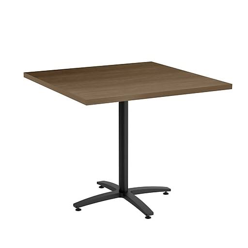 Multipurpose Square Laminate Table with Black Base M338747