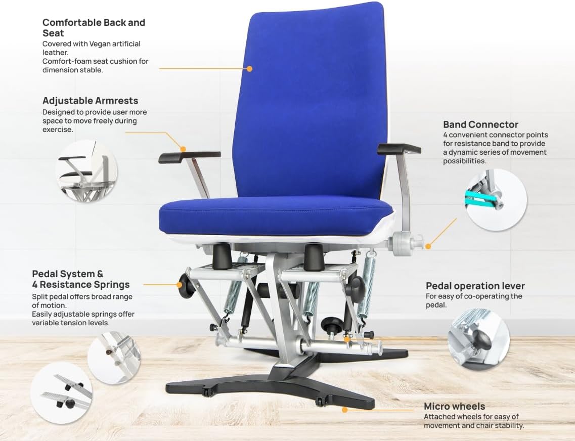 Ergonomic Office Chair Exercise Chair Pilates Yoga Reformer Y15215