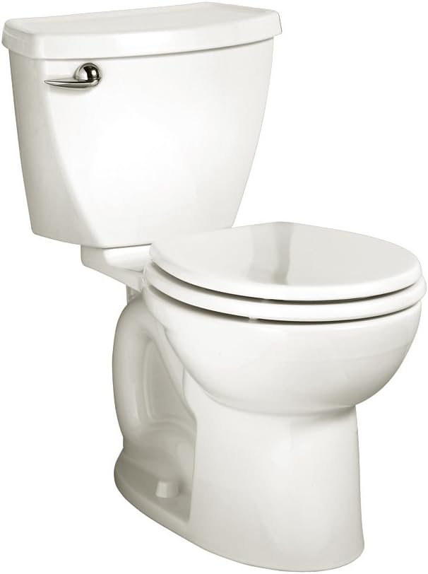 White Round Front Two-Piece Toilet F61931