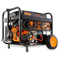 4750-Watt 120-Volt/240-Volt Dual Fuel Electric Start Portable Generator with Wheel Kit and CO Shutdown Sensor H74348