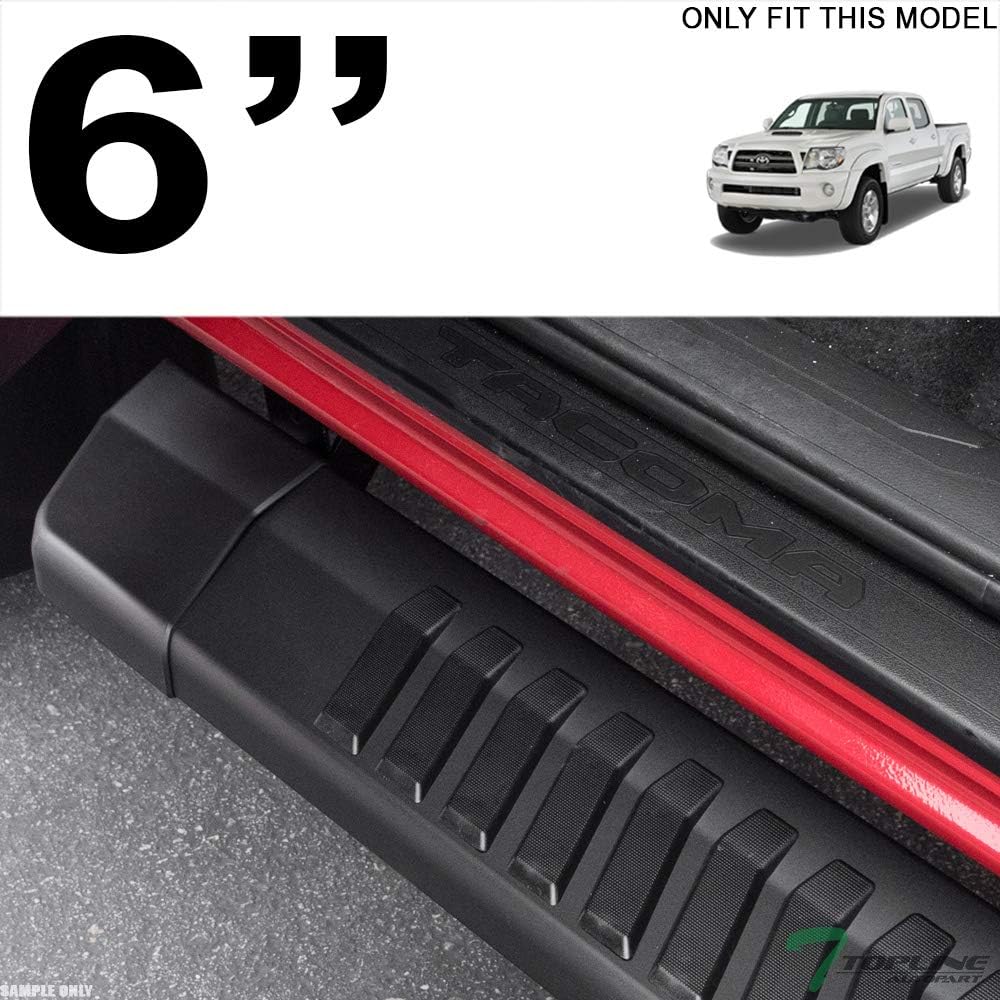 Matte Black Aluminum Running Boards for Toyota Tacoma Double Cab Y5471