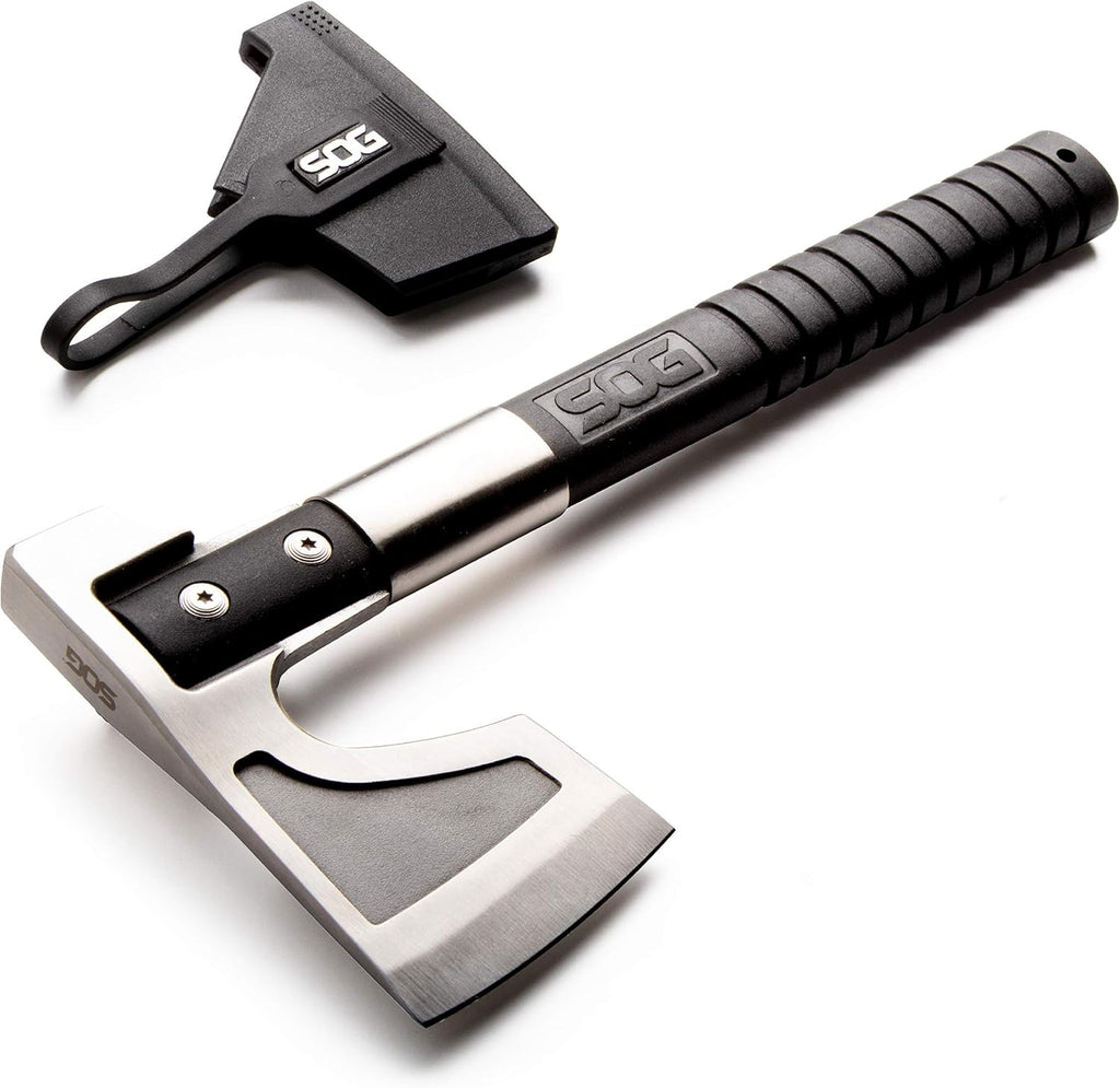Compact Camping and Survival Hatchet/Hammer Tool with Sheath L435706