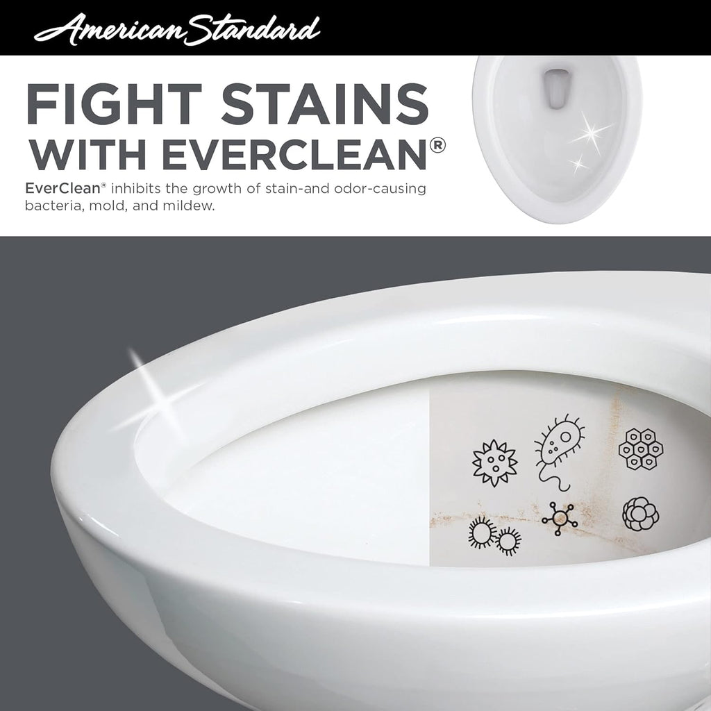 White Round Front Two-Piece Toilet F61931