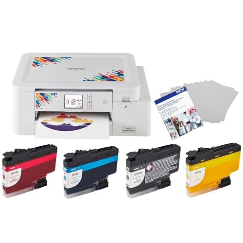 Sublimation Printer with 4-Color Sublimation Ink Cartridges and 100 Sheets Sublimation Paper U923