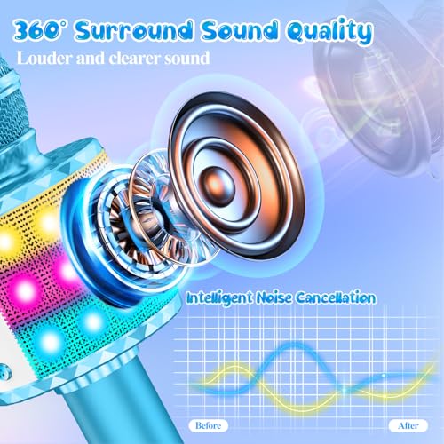 Wireless Bluetooth Microphone with Speaker C4138