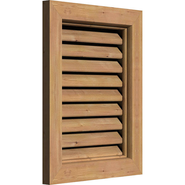 Unfinished Functional Vertical Gable Vent J85871