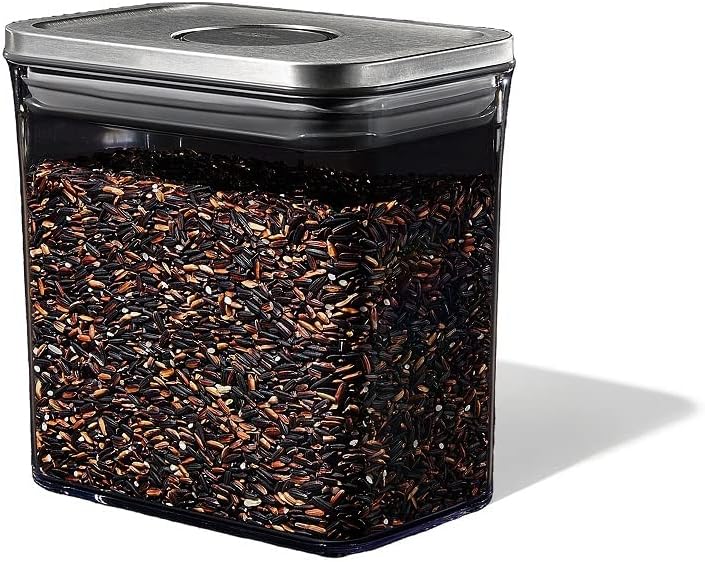 Silver Steel Conical Burr Coffee Grinder, 1.7 Qt Container T200882