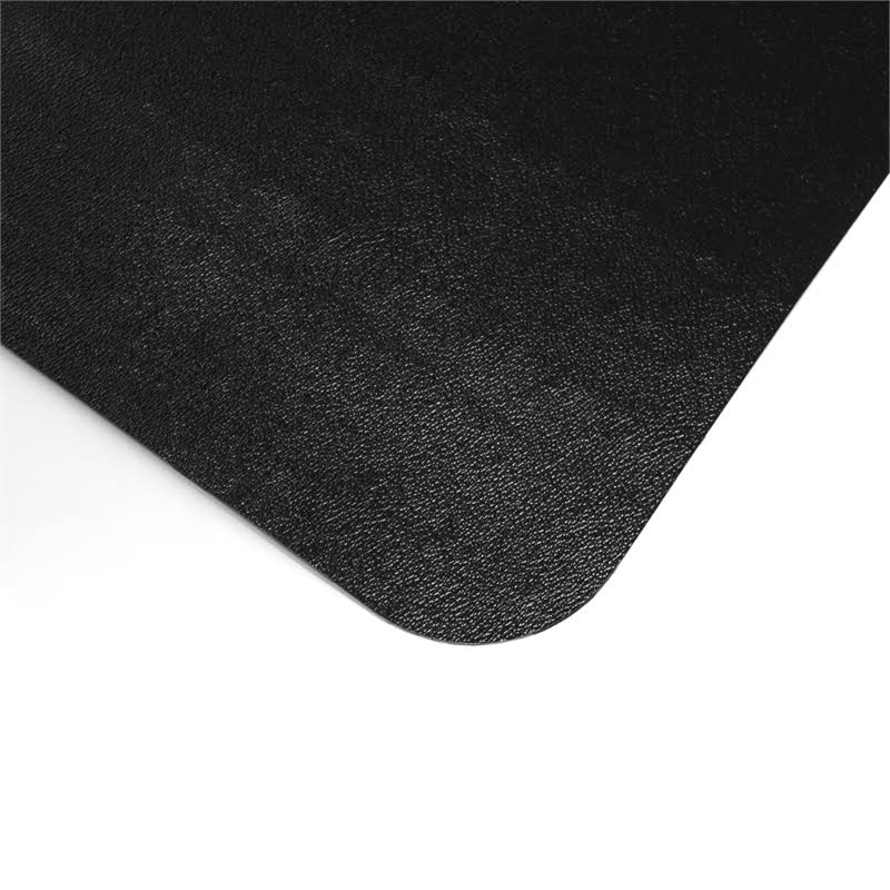 Black Chair Mat with Lip for Low Pile Carpets Z592