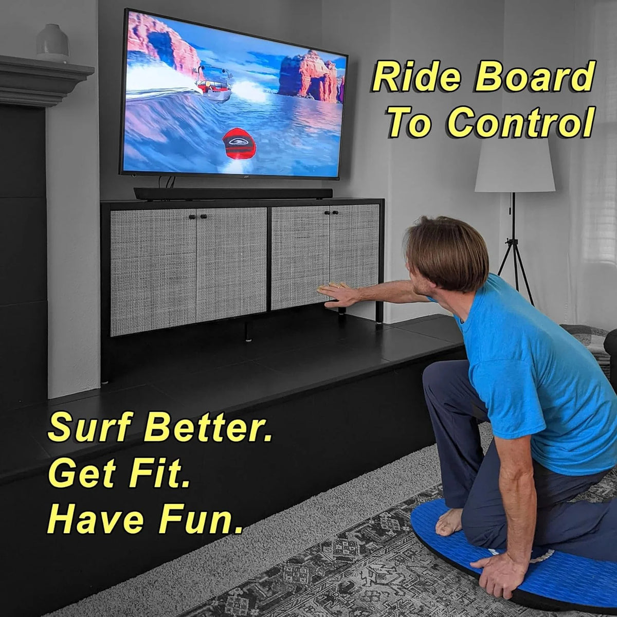 Wakesurf Balance Board With Tracking App And Phone Mount G34940