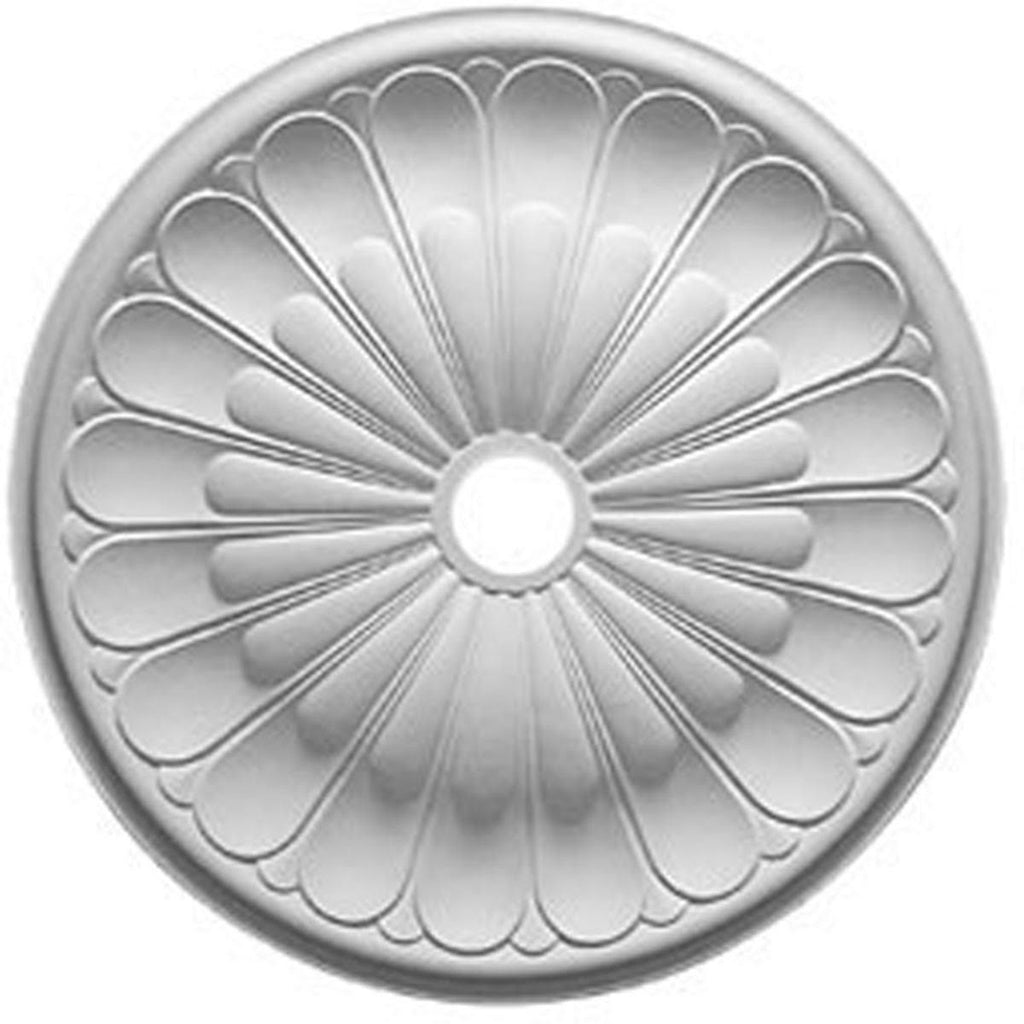 Smokey Topaz Crackle Ceiling Medallion T6780