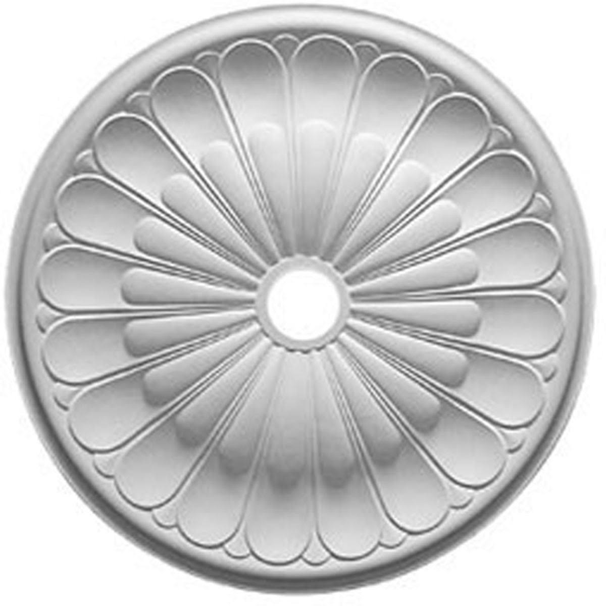 Smokey Topaz Crackle Ceiling Medallion T6780