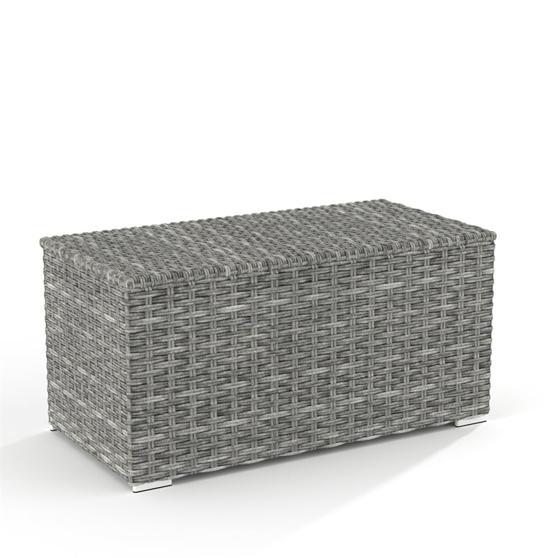 Cast Iron Outdoor Storage Coffee Table N560209