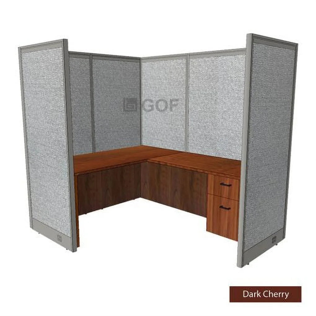 1 Person Workstation Cubicle with Desk M29533