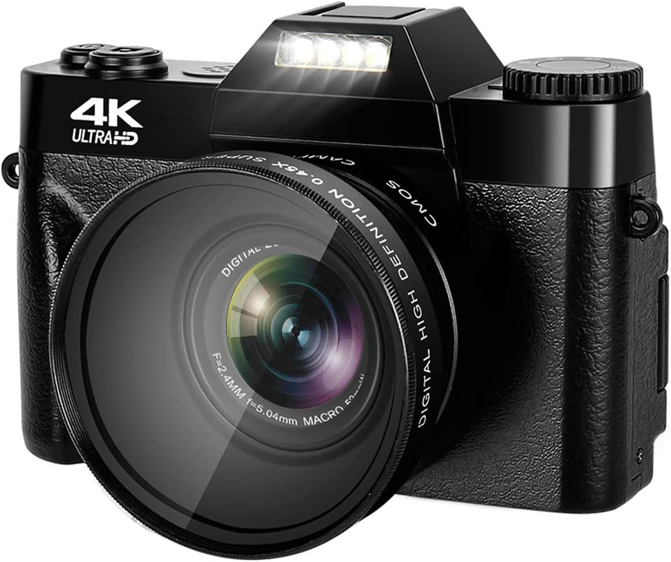 4K 48MP Digital Camera with Webcam E9050