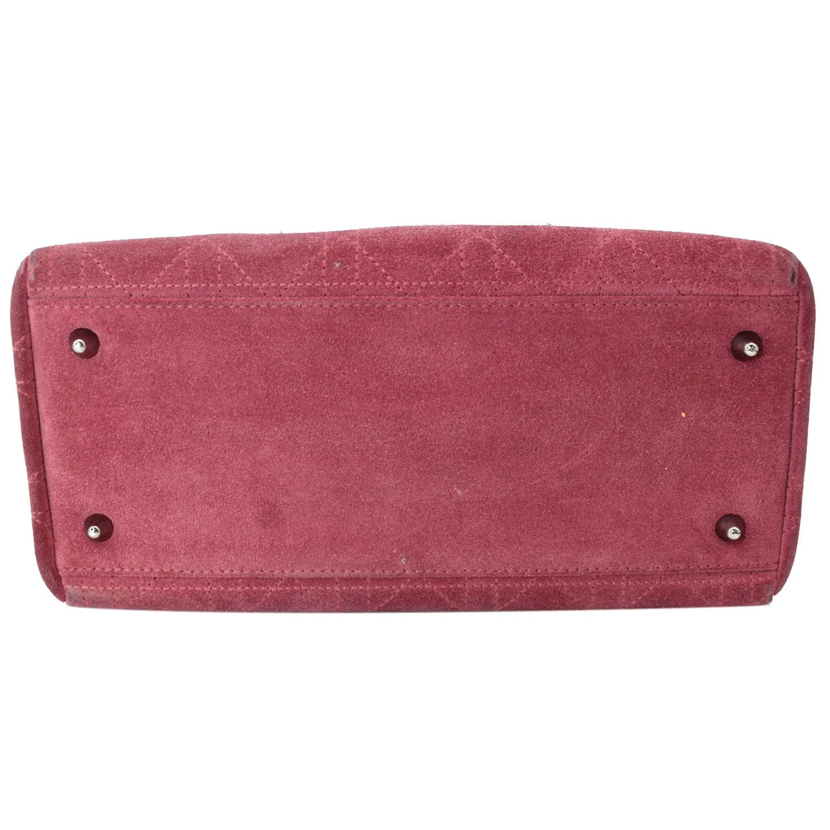 Pre-owned Pink Suede Tote Bag A249234